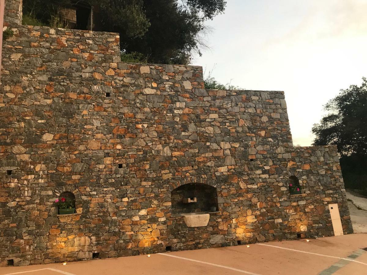 A Funtana Secca Apartment Patrimonio Bagian luar foto